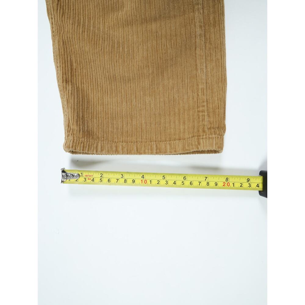 6397 Skater Jean Camel Stretch Designer Corduroy Pants Made in Italy Size 25 - Picture 13 of 16